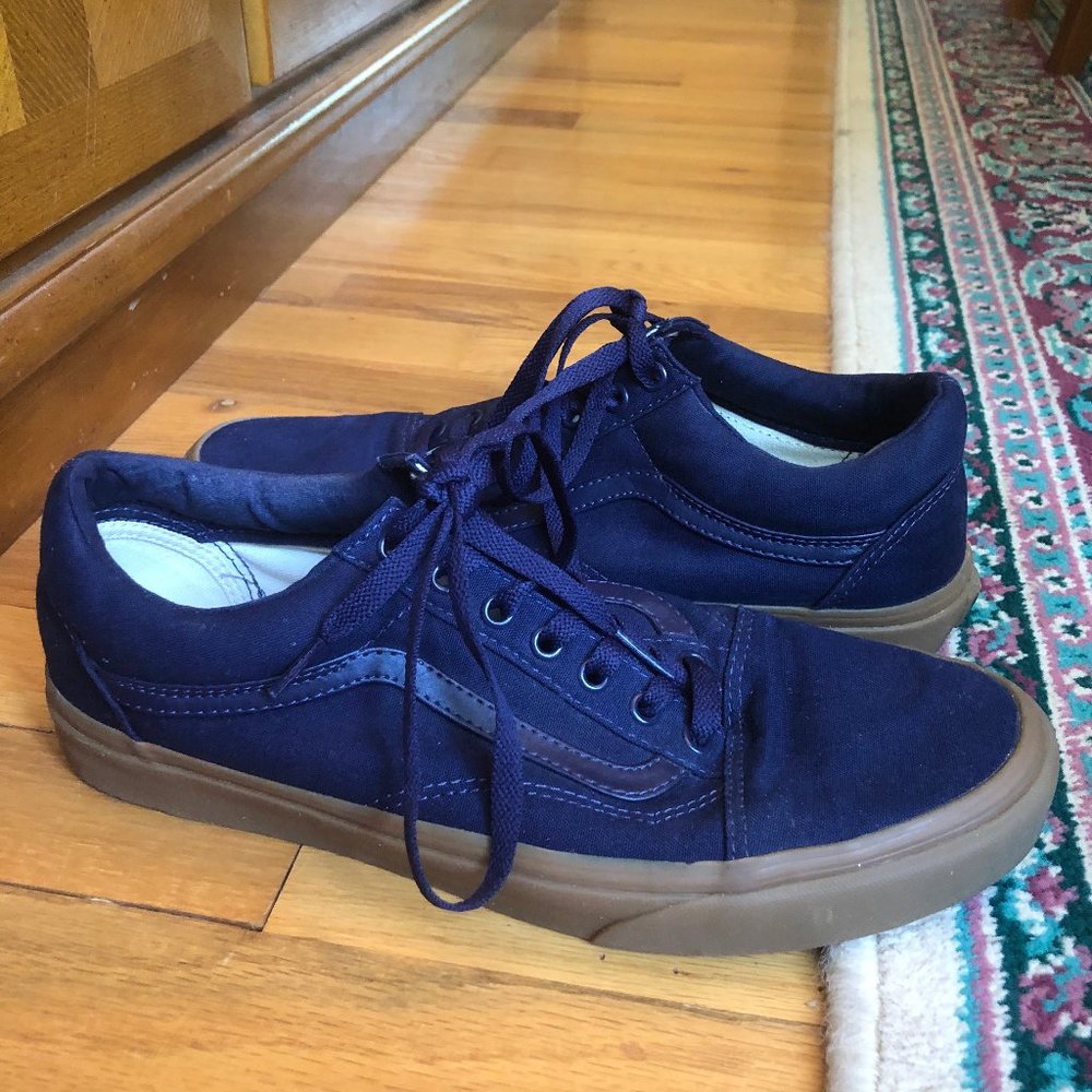 Vans Old Skool Blue Gum Sole Sneakers